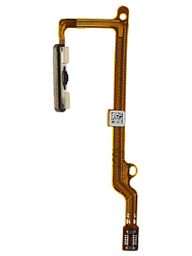 Шлейф Huawei Honor X8a/90 Lite (CRT-LX1/CRT-NX1) сканер отпечатка пальцев Серебро