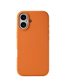 Кейс iPhone 17 Silicone Case без логотипа оранжевый
