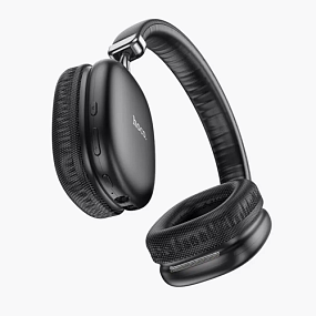 Bluetooth-наушники Hoco W35 полноразмерные черные(УЦЕНКА)б/у, потертости,тех.пак