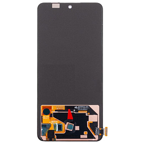 Дисплей для телефона Realme 12+ 5G (RMX3867) в сборе с тачскрином Черный - (OLED)