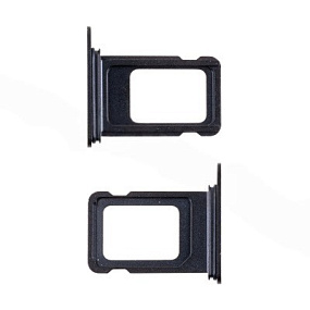 Контейнер SIM iPhone 14/14 Plus (One Sim) Черный