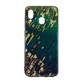 Задняя накладка для Samsung A30 PS106 (3) Crystal флуоресцентный