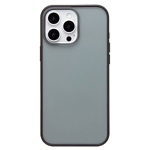 Кейс iPhone 16 Pro Max силикон PC035 черный