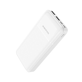 Портативное зарядное устройство Borofone BJ16A 2USB/Micro/Type-C 20000mAh белый