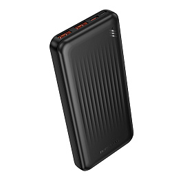 Портативное зарядное устройство Borofone BJ80 22.5W+PD20W 2USB/Micro/Type-C 10000mAh черный