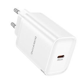 СЗУ-Type-C Borofone BA86A 1 выход PD45W 3A белый