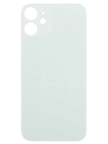 Задняя крышка iPhone 12 mini (стекло) зеленый - Премиум