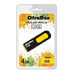 4Gb OltraMax 250 желтая 2.0