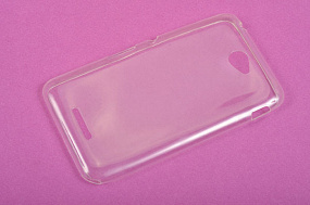 Силиконовый чехол для Sony Xperia E4 прозрачный