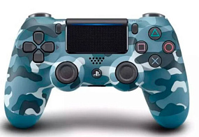 Геймпад PlayStation DualShock 4 16кн. беспроводной камуфляж синий