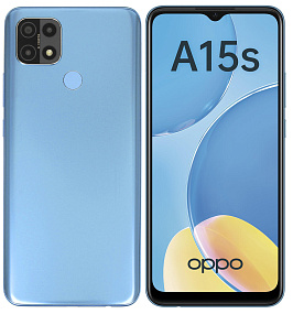 OPPO A15S 4/64Gb синий