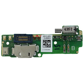 Шлейф Sony F3111/F3112 (XA/XA Dual) плата вибро/микрофон/системный разъем