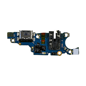 Шлейф Huawei Honor X7c (ALT-LX1) плата на системный разъем/разъем гарнитуры/микрофон - Премиум