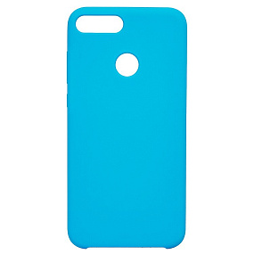 Силиконовый чехол Honor 9 Lite Activ Original Design (light blue)
