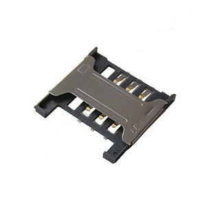 Коннектор SIM Alcatel OT-4033D/OT-4030D/OT-5020D/OT-4010D/OT-4015D/OT-4018D
