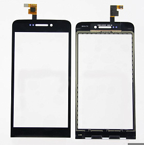 Сенсор для телефона Explay 4Game Черный