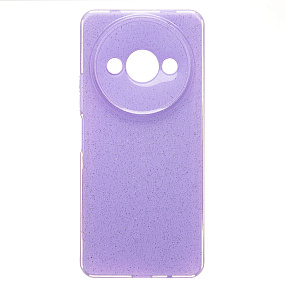 Силиконовый чехол Xiaomi Redmi A3/A3X/Poco C61 SC328 светло-фиолетовый