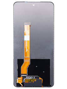 Дисплей для телефона OPPO A58 4G (CPH2577) в сборе с тачскрином Черный - Оригинал