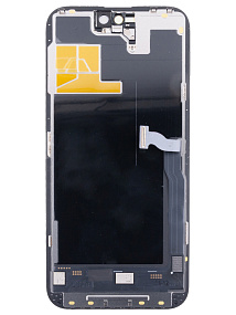 Дисплей для телефона iPhone 14 Pro Max в сборе Черный - (Hard OLED/Full HD) (площадка под IC)
