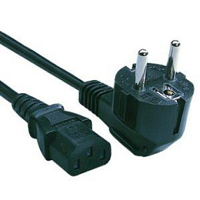 Кабель 220 (папа) - POWER (мама) - 1.2 OEM (Кабель питания)