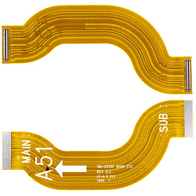 Шлейф Samsung A515F (A51) межплатный