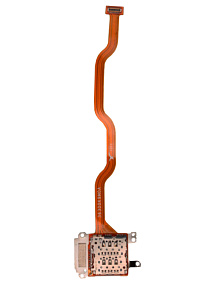 Шлейф Xiaomi Mi 11 Lite/Mi 11 Lite 5G/11 Lite 5G NE плата на разъем SIM/MMC