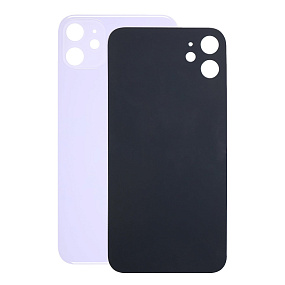 Задняя крышка iPhone 11 (стекло) фиолетовый orig fabric