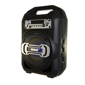 Колонка BS11 (Bluetooth/MicroSD/USB/FM/AUX) черная