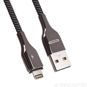 Дата кабель lightning - USB Remax Magnetic RC-158i черный 1м