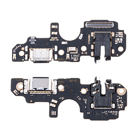 Шлейф Realme C67 4G (RMX3890) плата системный разъем/разъем гарнитуры/микрофон