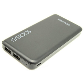 Портативное зарядное устройство Awei P28K QC 10000mAh черный