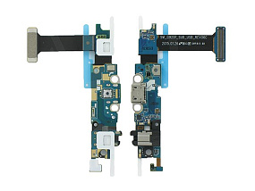 Шлейф Samsung G925F/S6 Edge плата системный разъем/разъем гарнитуры/микрофон/HOME