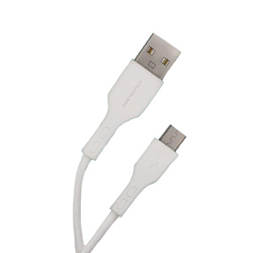 Дата кабель micro USB - USB Kouvolsen X75 2.4A белый