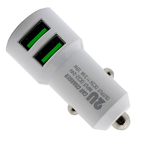 АЗУ+ micro USB LDNIO C309 2 выхода 3.6A белый