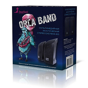 Акустическая система 2.0 SmartBuy Orca Band USB 6Вт