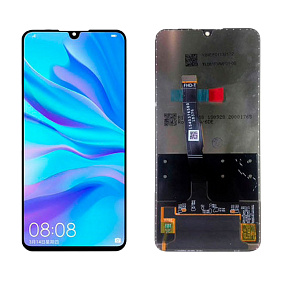 Дисплей для телефона Huawei P30 Lite/Honor 20S/Honor 20 Lite в сборе с тачскрином Черный - Премиум