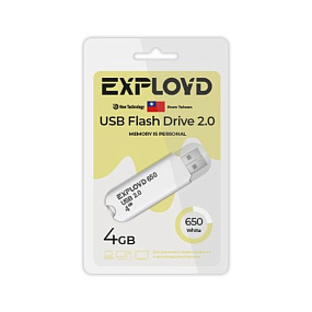 4Gb Exployd 650 белая 2.0