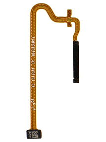 Шлейф Realme C51/Note 50 (RMX3830/RMX3834) сканер отпечатка пальцев Черный