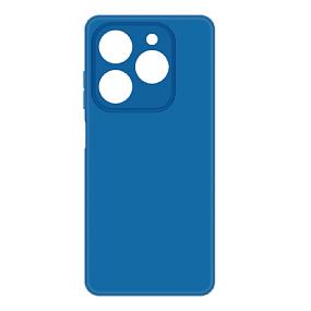 Силиконовый чехол Tecno Spark 20 DF синий