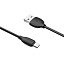 Дата кабель micro USB - USB Borofone BX19 Benefit 2.4A 1м черный