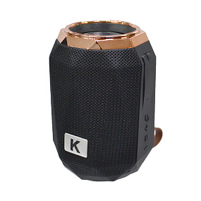 Колонка K26 (Bluetooth/MicroSD/USB/AUX) черный
