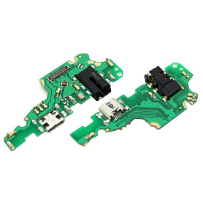 Шлейф Huawei Nova 2i на системный разъем/микрофон