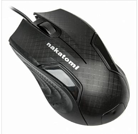 Мышь Nikatomi MON-06U черная USB