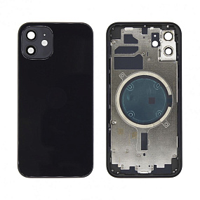 Корпус iPhone 12 Черный - Orig fabric