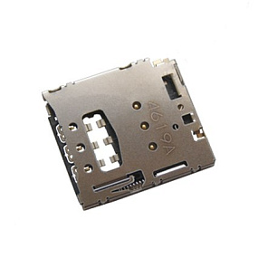 Коннектор SIM Sony D5103 (T3)