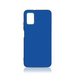Силиконовый чехол Xiaomi Poco M3 DF синий