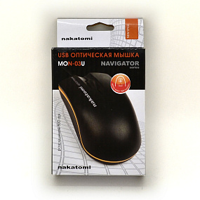 Мышь Nikatomi MON-03U черная USB