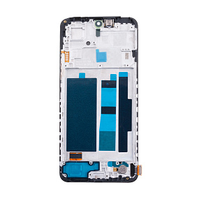 Дисплей для телефона Xiaomi Redmi Note 12 4G (23021RAA2Y) модуль с рамкой Черный - In-Cell - Премиум