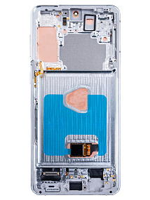 Дисплей для телефона Samsung G996B (S21 Plus) модуль Серебро - (OLED) (Full Size)