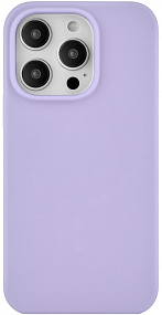 Кейс iPhone 16 Pro Silicone Case без логотипа (№047) сиреневый